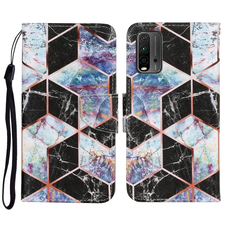 Coloured Drawing Pattern Horizontal Flip PU Leather Case with Holder & Card Slots & Wallet & Lanyard, For Samsung Galaxy A32 4G, For Samsung Galaxy S21 FE, For Xiaomi Redmi 9T