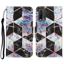 Load image into Gallery viewer, Coloured Drawing Pattern Horizontal Flip PU Leather Case with Holder &amp; Card Slots &amp; Wallet &amp; Lanyard, For Samsung Galaxy A32 4G, For Samsung Galaxy S21 FE, For Xiaomi Redmi 9T