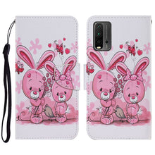 Load image into Gallery viewer, Coloured Drawing Pattern Horizontal Flip PU Leather Case with Holder &amp; Card Slots &amp; Wallet &amp; Lanyard, For Samsung Galaxy A32 4G, For Samsung Galaxy S21 FE, For Xiaomi Redmi 9T