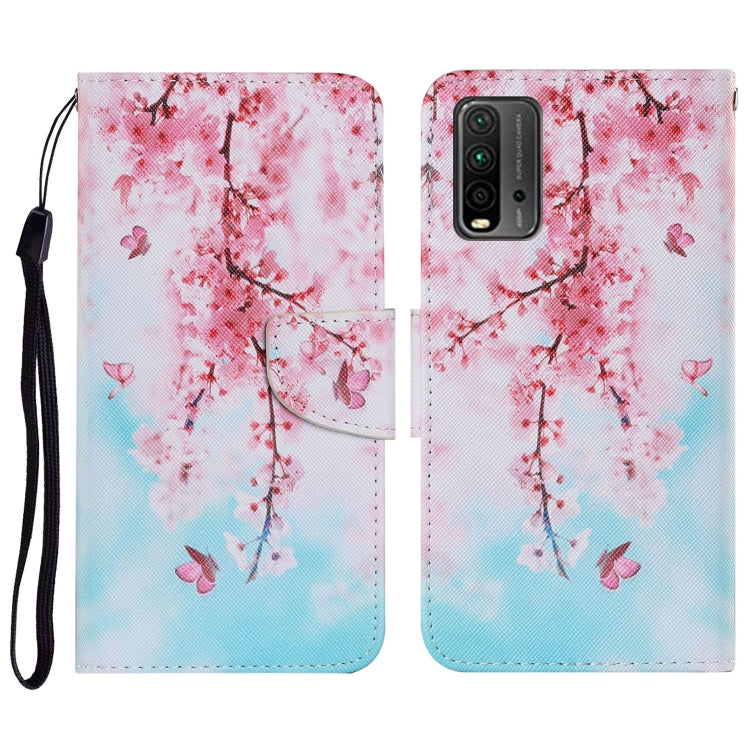 Coloured Drawing Pattern Horizontal Flip PU Leather Case with Holder & Card Slots & Wallet & Lanyard, For Samsung Galaxy A32 4G, For Samsung Galaxy S21 FE, For Xiaomi Redmi 9T