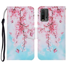 Load image into Gallery viewer, Coloured Drawing Pattern Horizontal Flip PU Leather Case with Holder &amp; Card Slots &amp; Wallet &amp; Lanyard, For Samsung Galaxy A32 4G, For Samsung Galaxy S21 FE, For Xiaomi Redmi 9T