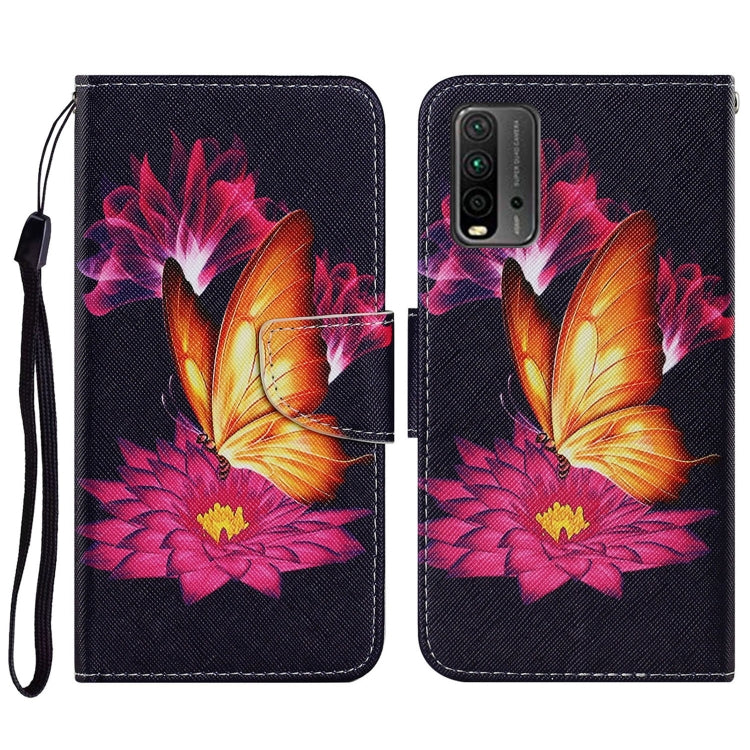 Coloured Drawing Pattern Horizontal Flip PU Leather Case with Holder & Card Slots & Wallet & Lanyard, For Samsung Galaxy A32 4G, For Samsung Galaxy S21 FE, For Xiaomi Redmi 9T
