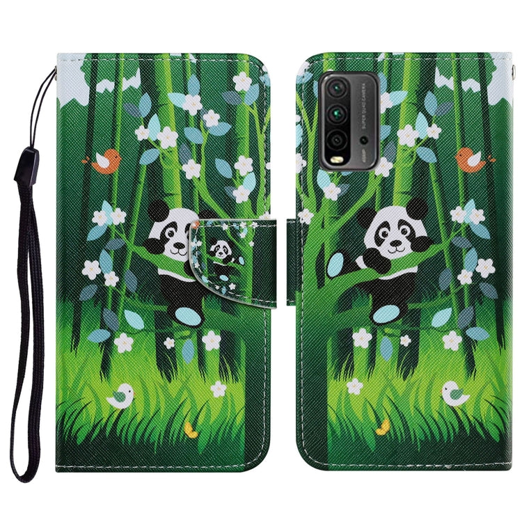 Coloured Drawing Pattern Horizontal Flip PU Leather Case with Holder & Card Slots & Wallet & Lanyard, For Samsung Galaxy A32 4G, For Samsung Galaxy S21 FE, For Xiaomi Redmi 9T
