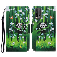 Load image into Gallery viewer, Coloured Drawing Pattern Horizontal Flip PU Leather Case with Holder &amp; Card Slots &amp; Wallet &amp; Lanyard, For Samsung Galaxy A32 4G, For Samsung Galaxy S21 FE, For Xiaomi Redmi 9T