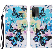 Load image into Gallery viewer, Coloured Drawing Pattern Horizontal Flip PU Leather Case with Holder &amp; Card Slots &amp; Wallet &amp; Lanyard, For Samsung Galaxy A32 4G, For Samsung Galaxy S21 FE, For Xiaomi Redmi 9T