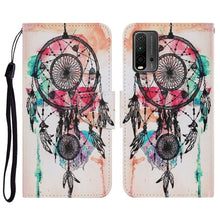 Load image into Gallery viewer, Coloured Drawing Pattern Horizontal Flip PU Leather Case with Holder &amp; Card Slots &amp; Wallet &amp; Lanyard, For Samsung Galaxy A32 4G, For Samsung Galaxy S21 FE, For Xiaomi Redmi 9T