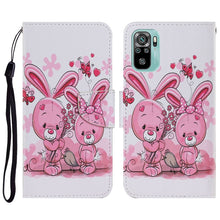 Load image into Gallery viewer, Coloured Drawing Pattern Horizontal Flip PU Leather Case with Holder &amp; Card Slots &amp; Wallet &amp; Lanyard, For Xiaomi Redmi Note 10 4G, For Xiaomi Redmi Note 9T, For Xiaomi Redmi Note 10 Pro