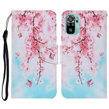 Load image into Gallery viewer, Coloured Drawing Pattern Horizontal Flip PU Leather Case with Holder &amp; Card Slots &amp; Wallet &amp; Lanyard, For Xiaomi Redmi Note 10 4G, For Xiaomi Redmi Note 9T, For Xiaomi Redmi Note 10 Pro