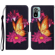 Load image into Gallery viewer, Coloured Drawing Pattern Horizontal Flip PU Leather Case with Holder &amp; Card Slots &amp; Wallet &amp; Lanyard, For Xiaomi Redmi Note 10 4G, For Xiaomi Redmi Note 9T, For Xiaomi Redmi Note 10 Pro