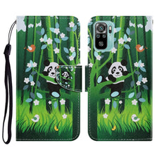 Load image into Gallery viewer, Coloured Drawing Pattern Horizontal Flip PU Leather Case with Holder &amp; Card Slots &amp; Wallet &amp; Lanyard, For Xiaomi Redmi Note 10 4G, For Xiaomi Redmi Note 9T, For Xiaomi Redmi Note 10 Pro