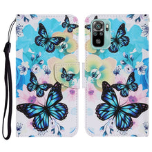 Load image into Gallery viewer, Coloured Drawing Pattern Horizontal Flip PU Leather Case with Holder &amp; Card Slots &amp; Wallet &amp; Lanyard, For Xiaomi Redmi Note 10 4G, For Xiaomi Redmi Note 9T, For Xiaomi Redmi Note 10 Pro