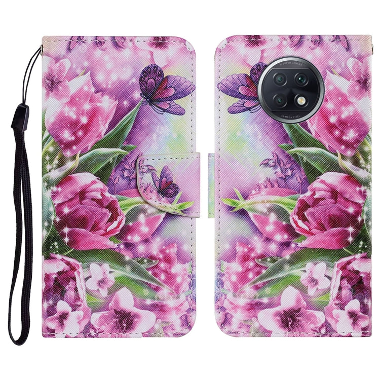 Coloured Drawing Pattern Horizontal Flip PU Leather Case with Holder & Card Slots & Wallet & Lanyard, For Xiaomi Redmi Note 10 4G, For Xiaomi Redmi Note 9T, For Xiaomi Redmi Note 10 Pro