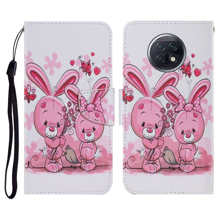 Coloured Drawing Pattern Horizontal Flip PU Leather Case with Holder & Card Slots & Wallet & Lanyard, For Xiaomi Redmi Note 10 4G, For Xiaomi Redmi Note 9T, For Xiaomi Redmi Note 10 Pro