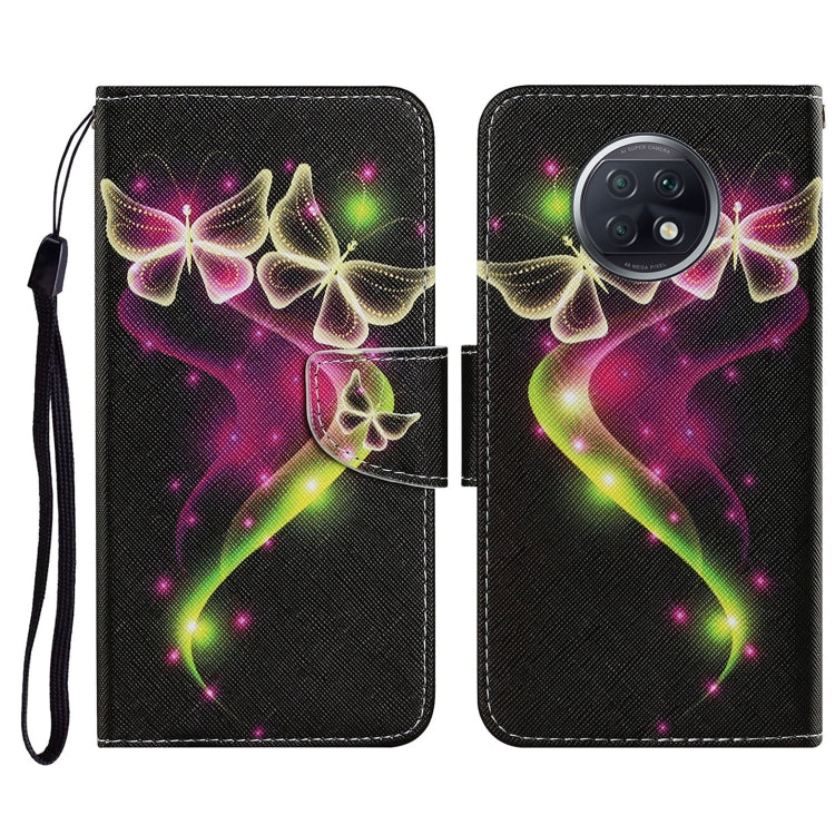 Coloured Drawing Pattern Horizontal Flip PU Leather Case with Holder & Card Slots & Wallet & Lanyard, For Xiaomi Redmi Note 10 4G, For Xiaomi Redmi Note 9T, For Xiaomi Redmi Note 10 Pro