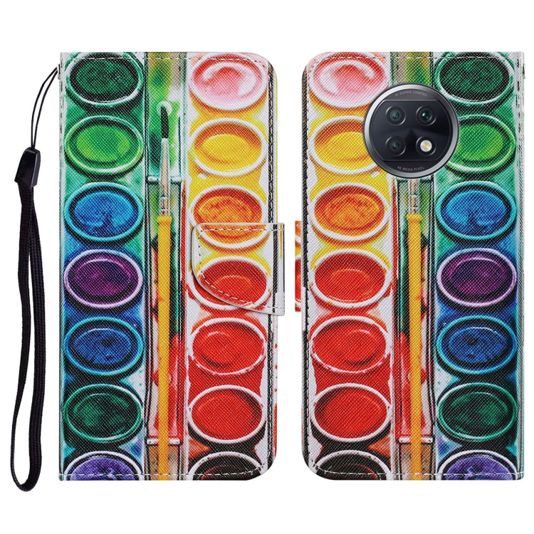 Coloured Drawing Pattern Horizontal Flip PU Leather Case with Holder & Card Slots & Wallet & Lanyard, For Xiaomi Redmi Note 10 4G, For Xiaomi Redmi Note 9T, For Xiaomi Redmi Note 10 Pro