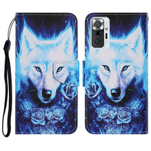 Load image into Gallery viewer, Coloured Drawing Pattern Horizontal Flip PU Leather Case with Holder &amp; Card Slots &amp; Wallet &amp; Lanyard, For Xiaomi Redmi Note 10 4G, For Xiaomi Redmi Note 9T, For Xiaomi Redmi Note 10 Pro