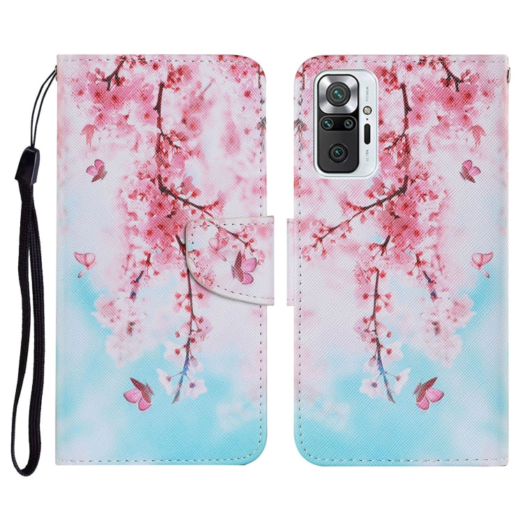 Coloured Drawing Pattern Horizontal Flip PU Leather Case with Holder & Card Slots & Wallet & Lanyard, For Xiaomi Redmi Note 10 4G, For Xiaomi Redmi Note 9T, For Xiaomi Redmi Note 10 Pro