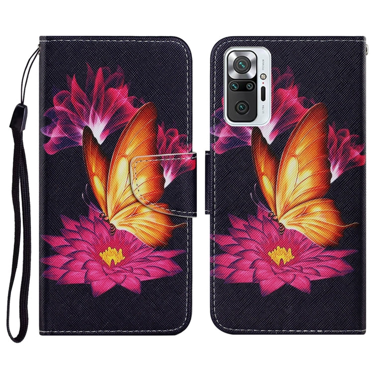 Coloured Drawing Pattern Horizontal Flip PU Leather Case with Holder & Card Slots & Wallet & Lanyard, For Xiaomi Redmi Note 10 4G, For Xiaomi Redmi Note 9T, For Xiaomi Redmi Note 10 Pro
