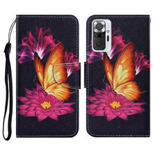 Load image into Gallery viewer, Coloured Drawing Pattern Horizontal Flip PU Leather Case with Holder &amp; Card Slots &amp; Wallet &amp; Lanyard, For Xiaomi Redmi Note 10 4G, For Xiaomi Redmi Note 9T, For Xiaomi Redmi Note 10 Pro