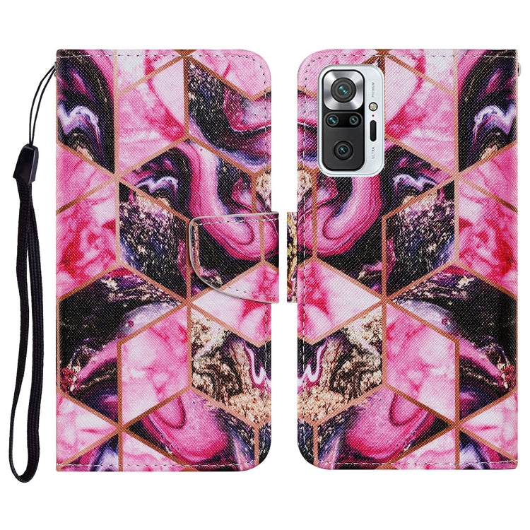 Coloured Drawing Pattern Horizontal Flip PU Leather Case with Holder & Card Slots & Wallet & Lanyard, For Xiaomi Redmi Note 10 4G, For Xiaomi Redmi Note 9T, For Xiaomi Redmi Note 10 Pro