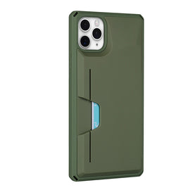 Armor Shockproof TPU + PC Hard Case with Card Slot Holder Funtion, For iPhone 12 mini, For iPhone 12 / 12 Pro, For iPhone 12 Pro Max, For iPhone 11, For iPhone 11 Pro, For iPhone 11 Pro Max