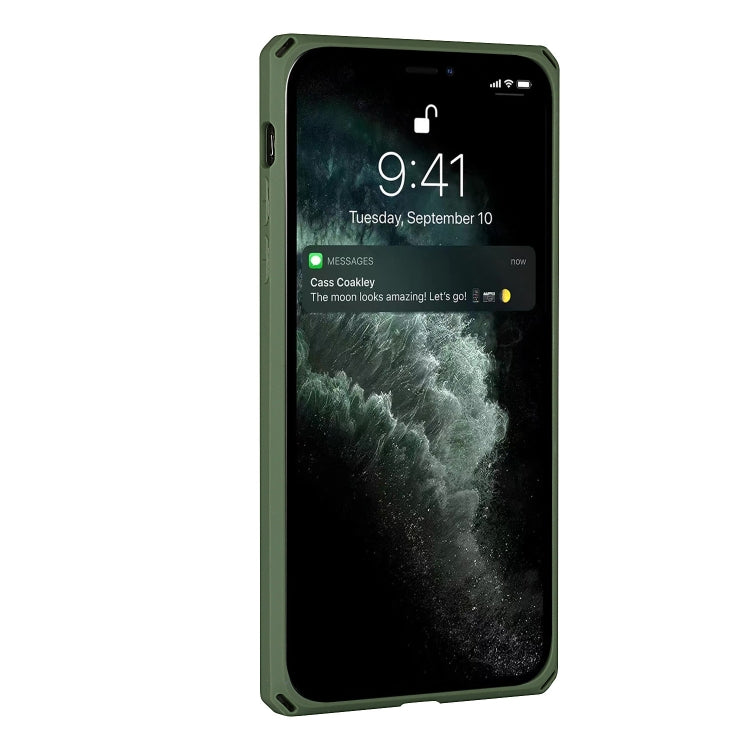 Armor Shockproof TPU + PC Hard Case with Card Slot Holder Funtion, For iPhone 11 Pro Max