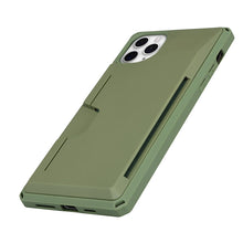 Load image into Gallery viewer, Armor Shockproof TPU + PC Hard Case with Card Slot Holder Funtion, For iPhone 11 Pro Max