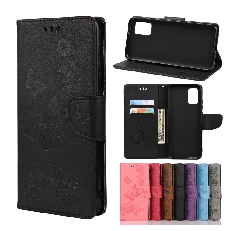 Butterflies Embossing Horizontal Flip Leather Case with Holder & Card Slots & Wallet, For Samsung Galaxy A02s (EU Version), For Samsung Galaxy A12 5G, For Samsung Galaxy A32 4G, For Samsung Galaxy A32 5G, For Samsung Galaxy A72 5G / 4G                 ...