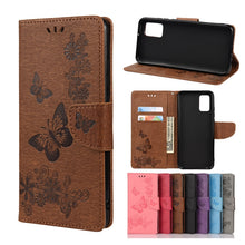 Load image into Gallery viewer, Butterflies Embossing Horizontal Flip Leather Case with Holder &amp; Card Slots &amp; Wallet, For Samsung Galaxy A02s (EU Version), For Samsung Galaxy A12 5G, For Samsung Galaxy A32 4G, For Samsung Galaxy A32 5G, For Samsung Galaxy A72 5G / 4G                 ...
