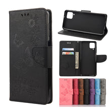 Load image into Gallery viewer, Butterflies Embossing Horizontal Flip Leather Case with Holder &amp; Card Slots &amp; Wallet, For Samsung Galaxy A02s (EU Version), For Samsung Galaxy A12 5G, For Samsung Galaxy A32 4G, For Samsung Galaxy A32 5G, For Samsung Galaxy A72 5G / 4G                 ...