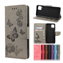 Load image into Gallery viewer, Butterflies Embossing Horizontal Flip Leather Case with Holder &amp; Card Slots &amp; Wallet, For Samsung Galaxy A02s (EU Version), For Samsung Galaxy A12 5G, For Samsung Galaxy A32 4G, For Samsung Galaxy A32 5G, For Samsung Galaxy A72 5G / 4G                 ...