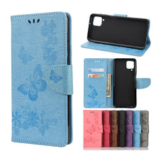 Load image into Gallery viewer, Butterflies Embossing Horizontal Flip Leather Case with Holder &amp; Card Slots &amp; Wallet, For Samsung Galaxy A02s (EU Version), For Samsung Galaxy A12 5G, For Samsung Galaxy A32 4G, For Samsung Galaxy A32 5G, For Samsung Galaxy A72 5G / 4G                 ...