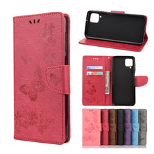 Load image into Gallery viewer, Butterflies Embossing Horizontal Flip Leather Case with Holder &amp; Card Slots &amp; Wallet, For Samsung Galaxy A02s (EU Version), For Samsung Galaxy A12 5G, For Samsung Galaxy A32 4G, For Samsung Galaxy A32 5G, For Samsung Galaxy A72 5G / 4G                 ...