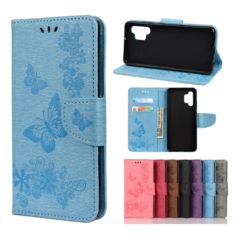 Butterflies Embossing Horizontal Flip Leather Case with Holder & Card Slots & Wallet, For Samsung Galaxy A02s (EU Version), For Samsung Galaxy A12 5G, For Samsung Galaxy A32 4G, For Samsung Galaxy A32 5G, For Samsung Galaxy A72 5G / 4G                 ...