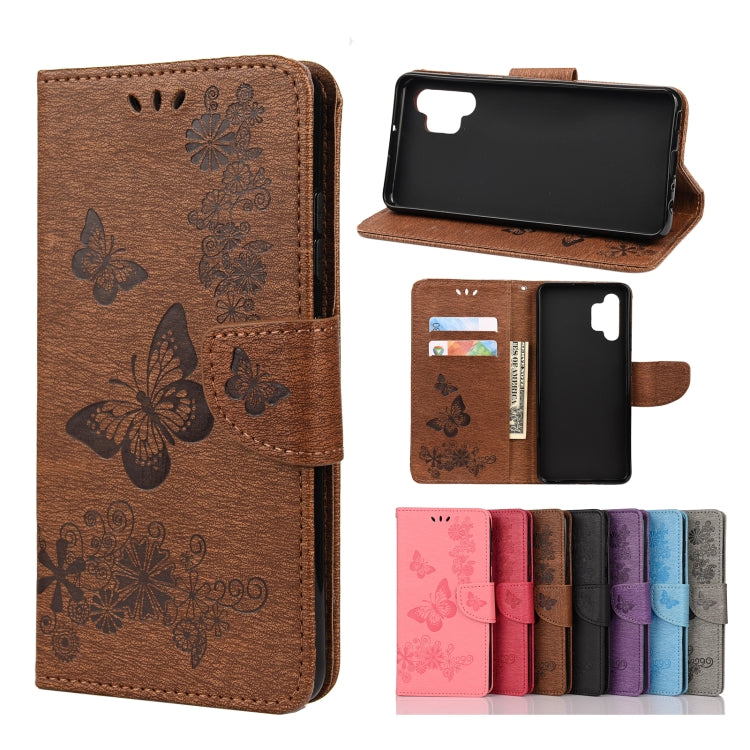 Butterflies Embossing Horizontal Flip Leather Case with Holder & Card Slots & Wallet, For Samsung Galaxy A02s (EU Version), For Samsung Galaxy A12 5G, For Samsung Galaxy A32 4G, For Samsung Galaxy A32 5G, For Samsung Galaxy A72 5G / 4G                 ...
