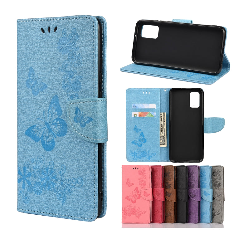 Butterflies Embossing Horizontal Flip Leather Case with Holder & Card Slots & Wallet, For Samsung Galaxy A02s (EU Version), For Samsung Galaxy A12 5G, For Samsung Galaxy A32 4G, For Samsung Galaxy A32 5G, For Samsung Galaxy A72 5G / 4G                 ...
