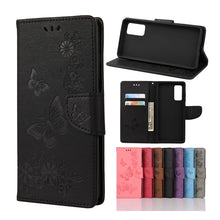 Load image into Gallery viewer, Butterflies Embossing Horizontal Flip Leather Case with Holder &amp; Card Slots &amp; Wallet, For Samsung Galaxy A02s (EU Version), For Samsung Galaxy A12 5G, For Samsung Galaxy A32 4G, For Samsung Galaxy A32 5G, For Samsung Galaxy A72 5G / 4G                 ...
