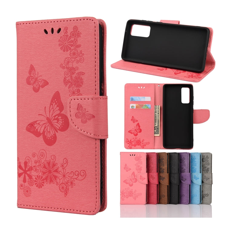 Butterflies Embossing Horizontal Flip Leather Case with Holder & Card Slots & Wallet, For Samsung Galaxy A02s (EU Version), For Samsung Galaxy A12 5G, For Samsung Galaxy A32 4G, For Samsung Galaxy A32 5G, For Samsung Galaxy A72 5G / 4G                 ...