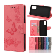 Load image into Gallery viewer, Butterflies Embossing Horizontal Flip Leather Case with Holder &amp; Card Slots &amp; Wallet, For Samsung Galaxy A02s (EU Version), For Samsung Galaxy A12 5G, For Samsung Galaxy A32 4G, For Samsung Galaxy A32 5G, For Samsung Galaxy A72 5G / 4G                 ...