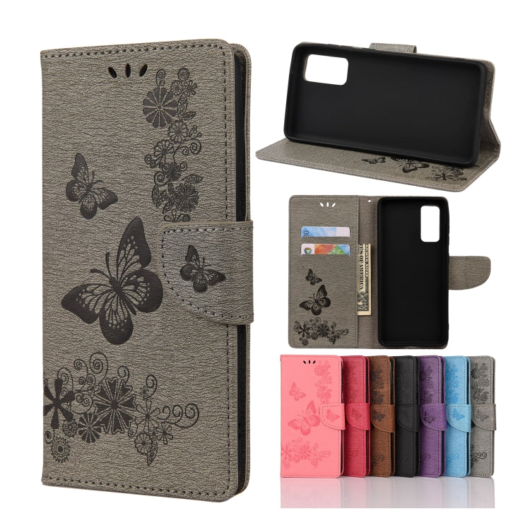 Butterflies Embossing Horizontal Flip Leather Case with Holder & Card Slots & Wallet, For Samsung Galaxy A02s (EU Version), For Samsung Galaxy A12 5G, For Samsung Galaxy A32 4G, For Samsung Galaxy A32 5G, For Samsung Galaxy A72 5G / 4G                 ...