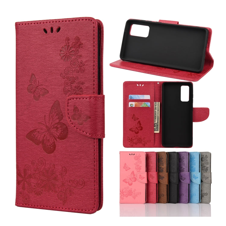 Butterflies Embossing Horizontal Flip Leather Case with Holder & Card Slots & Wallet, For Samsung Galaxy A02s (EU Version), For Samsung Galaxy A12 5G, For Samsung Galaxy A32 4G, For Samsung Galaxy A32 5G, For Samsung Galaxy A72 5G / 4G                 ...