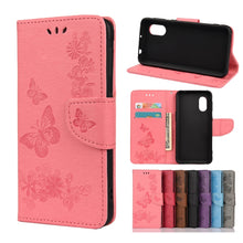 Load image into Gallery viewer, Butterflies Embossing Horizontal Flip Leather Case with Holder &amp; Card Slots &amp; Wallet, For Samsung Galaxy Xcover 5