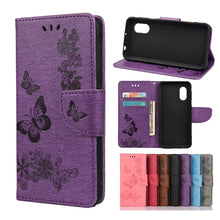 Load image into Gallery viewer, Butterflies Embossing Horizontal Flip Leather Case with Holder &amp; Card Slots &amp; Wallet, For Samsung Galaxy Xcover 5