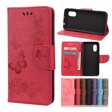 Load image into Gallery viewer, Butterflies Embossing Horizontal Flip Leather Case with Holder &amp; Card Slots &amp; Wallet, For Samsung Galaxy Xcover 5