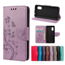 Load image into Gallery viewer, Butterfly Flower Pattern Horizontal Flip Leather Case with Holder &amp; Card Slots &amp; Wallet, For Samsung Galaxy Xcover 5