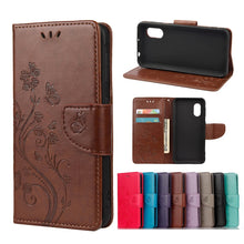Load image into Gallery viewer, Butterfly Flower Pattern Horizontal Flip Leather Case with Holder &amp; Card Slots &amp; Wallet, For Samsung Galaxy Xcover 5