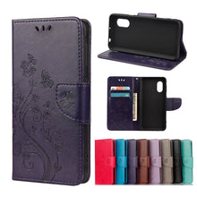 Load image into Gallery viewer, Butterfly Flower Pattern Horizontal Flip Leather Case with Holder &amp; Card Slots &amp; Wallet, For Samsung Galaxy Xcover 5