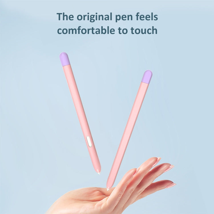 Liquid Silicone Stylus Pen Protective Case for Samsung Galaxy Tab S6 Lite P610 / P615