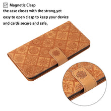 Load image into Gallery viewer, Ethnic Style Embossed Pattern Horizontal Flip Leather Case with Holder &amp; Card Slots &amp; Wallet &amp; Lanyard, For Samsung Galaxy S21 FE, For Samsung Galaxy A52 5G / 4G, For Samsung Galaxy A72 5G / 4G, For Samsung Galaxy A22  4G, For Samsung Galaxy A22  5G   ...