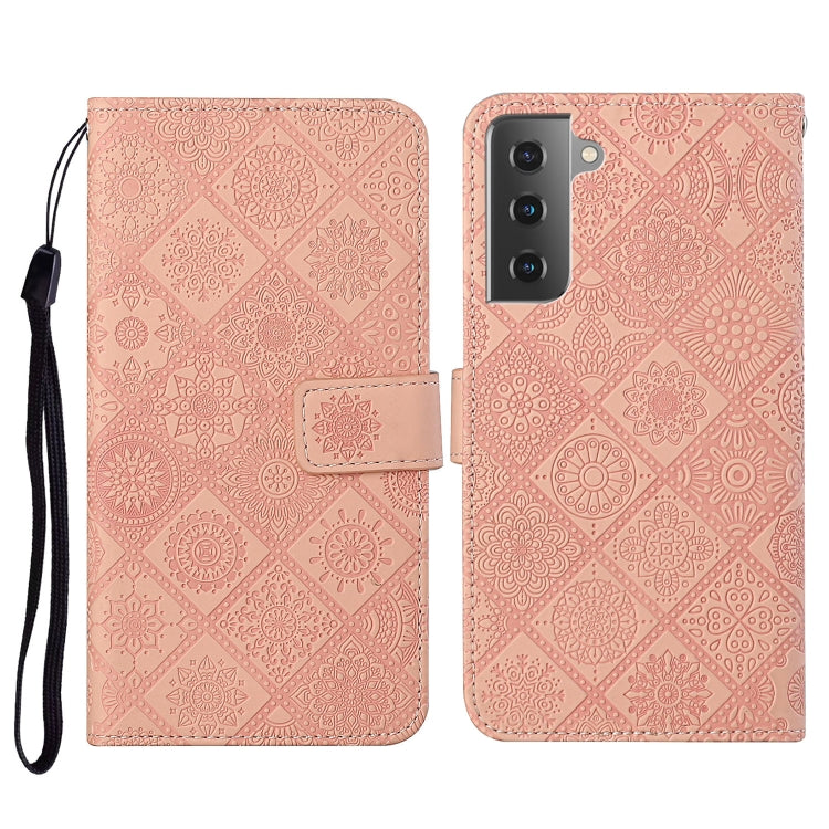 Ethnic Style Embossed Pattern Horizontal Flip Leather Case with Holder & Card Slots & Wallet & Lanyard, For Samsung Galaxy S21 FE, For Samsung Galaxy A52 5G / 4G, For Samsung Galaxy A72 5G / 4G, For Samsung Galaxy A22  4G, For Samsung Galaxy A22  5G   ...